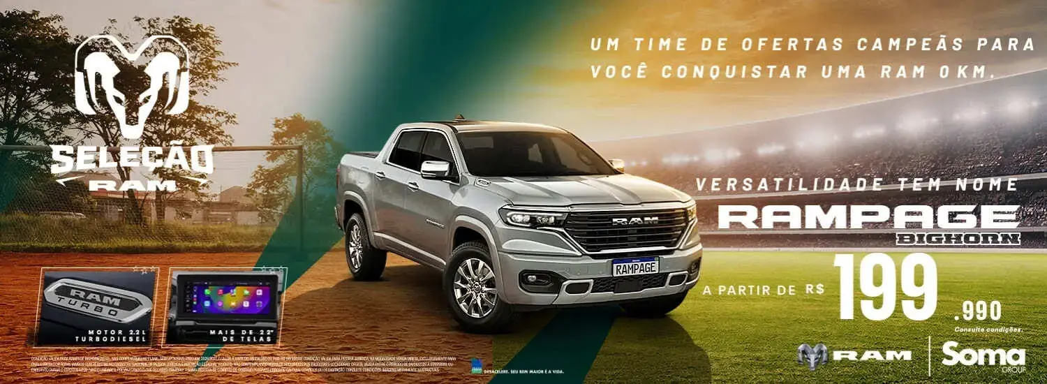  SELEÇÃO RAM - JUNHO - RAMPAGE BIGHORN