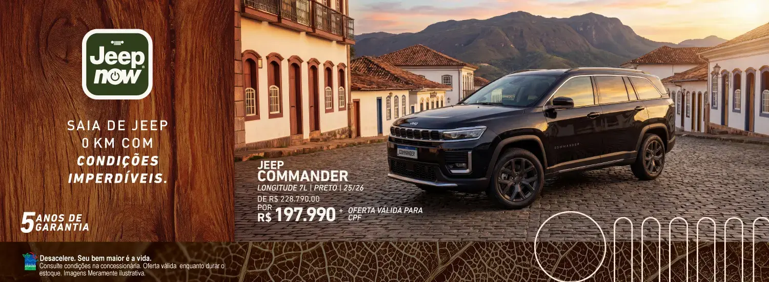 OFERTA MAIO COMMANDER