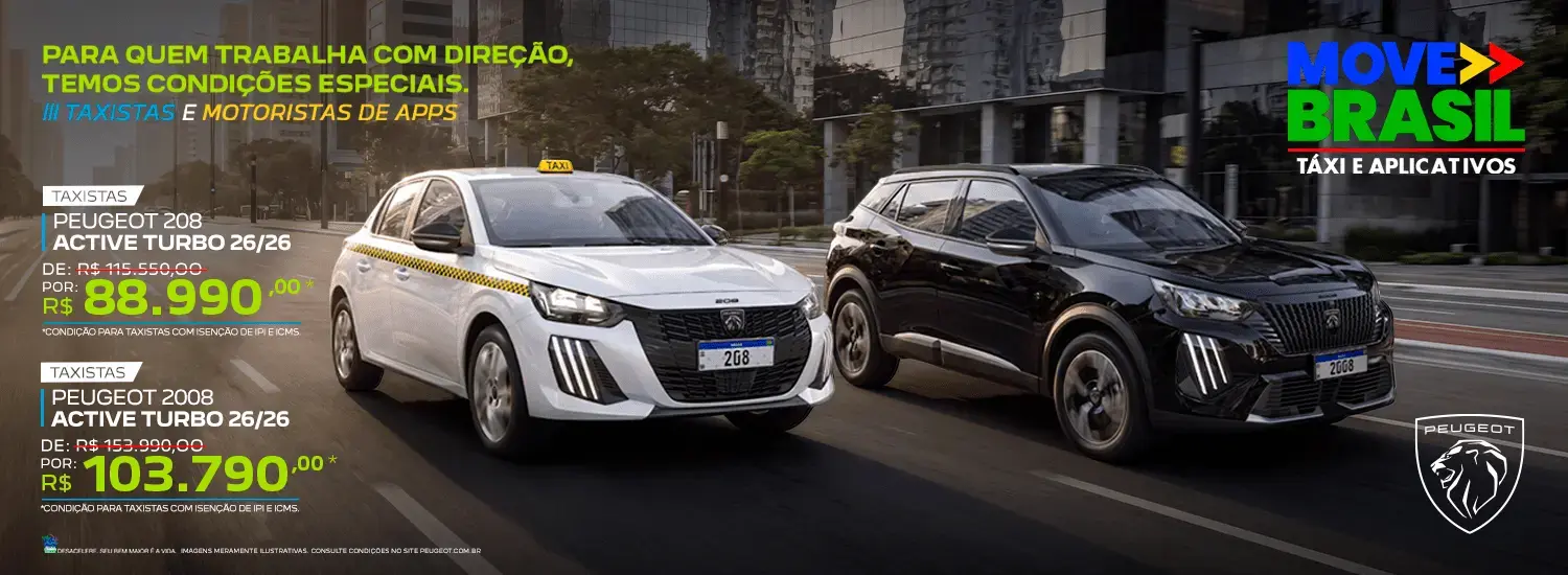 218 DDM VD Peugeot Move Brasil taxista