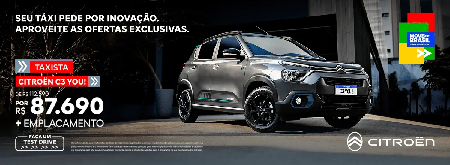 233 DDM VD Citroen MoveBrasil Taxi C3