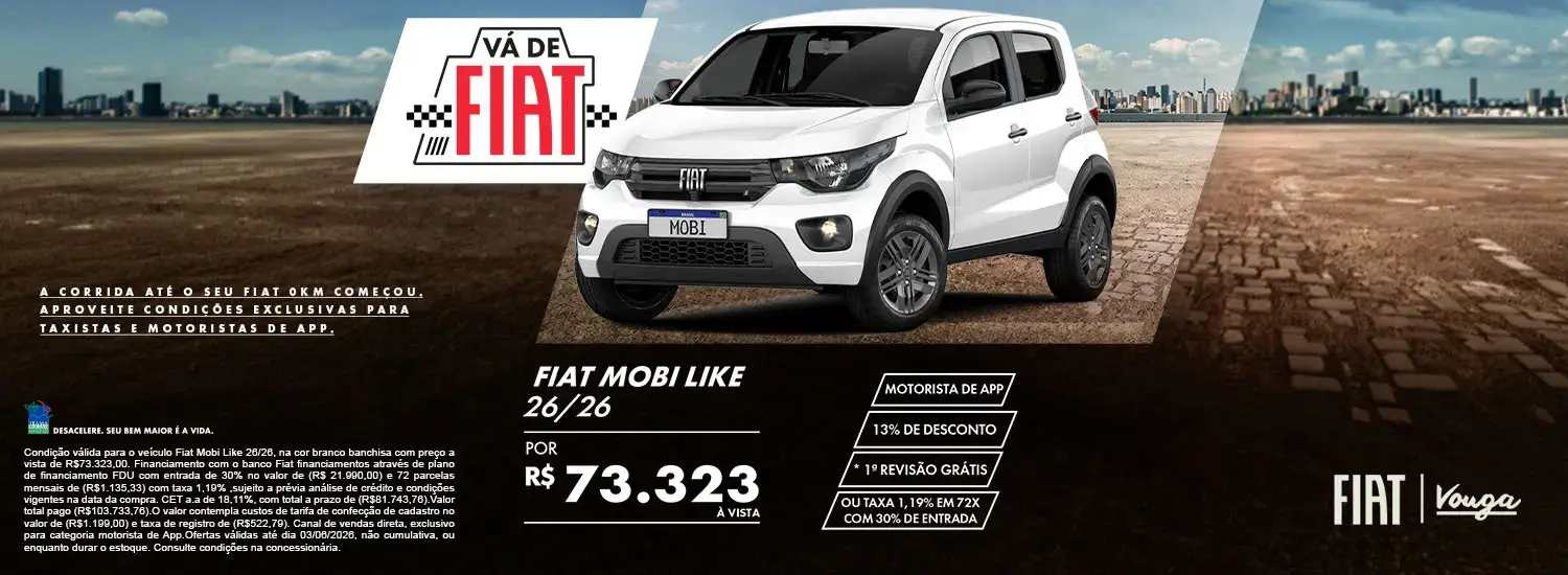 VÁ DE FIAT VD - MOBI LIKE - MAIO26