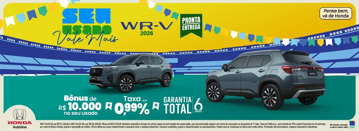 WR-V 2026 Junho 2026