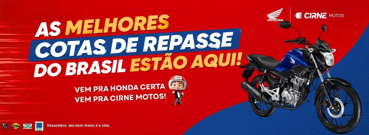 CNH Cota Repasse Exclusivo - Consórcio Nacional Honda