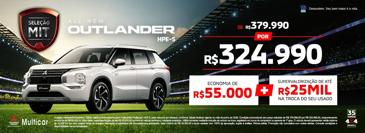 outlander junho 2026 