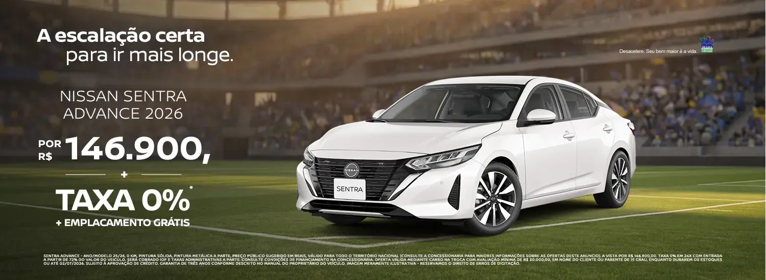 SENTRA JUNHO 2026