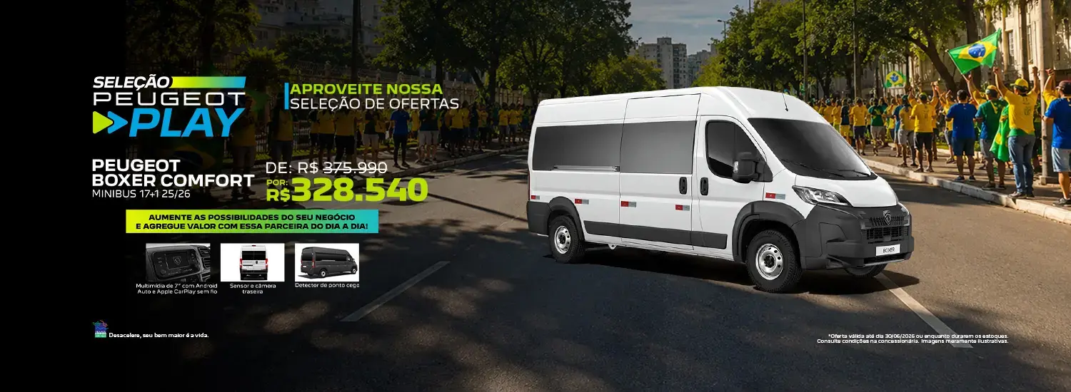 BOXER Minibus - JUNHO - Seleção Peugeot Play