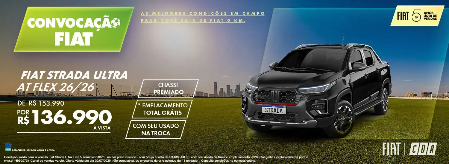 CONVOCAÇÃO FIAT - STRADA ULTRA - JUN26
