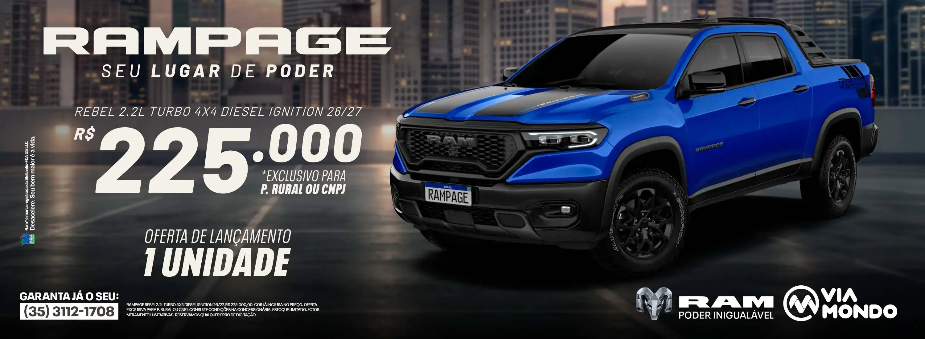 RAMPAGE REBEL OUTUBRO