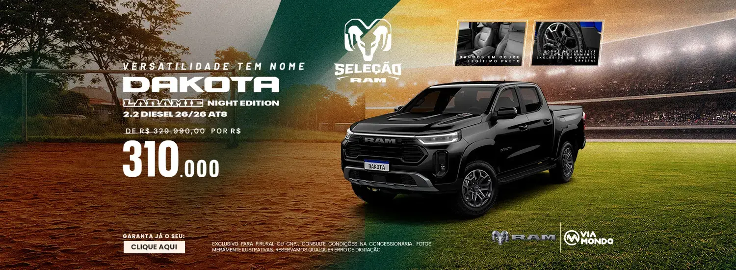 DAKOTA LARAMIE NIGHT EDITION JUNHO