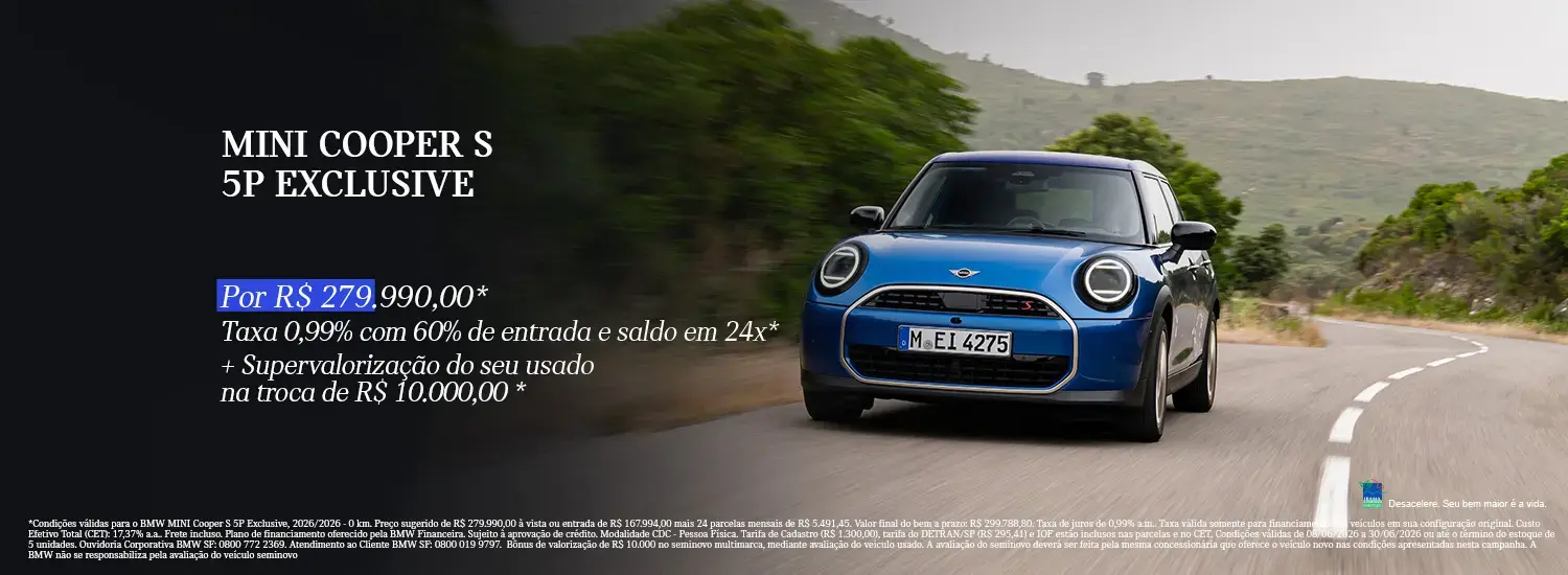 MINI Cooper S 5P- Exclusive 