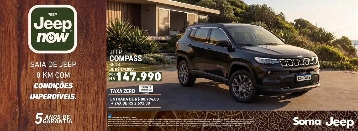 JEEP NOW - JUNHO - COMPASS MONTADORA