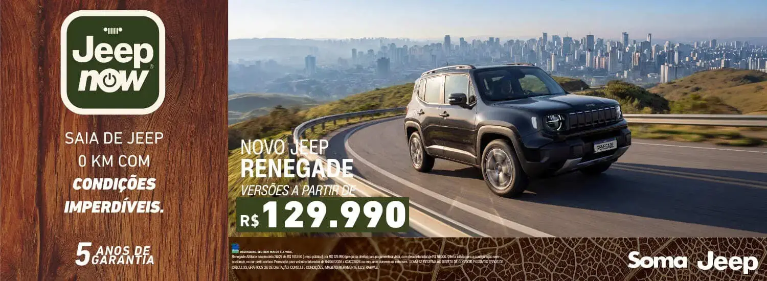 JEEP NOW - JUNHO - RENEGADE