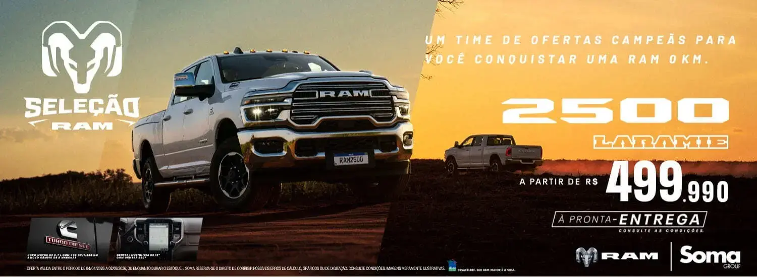 SELEÇÃO RAM - JUNHO - 2500