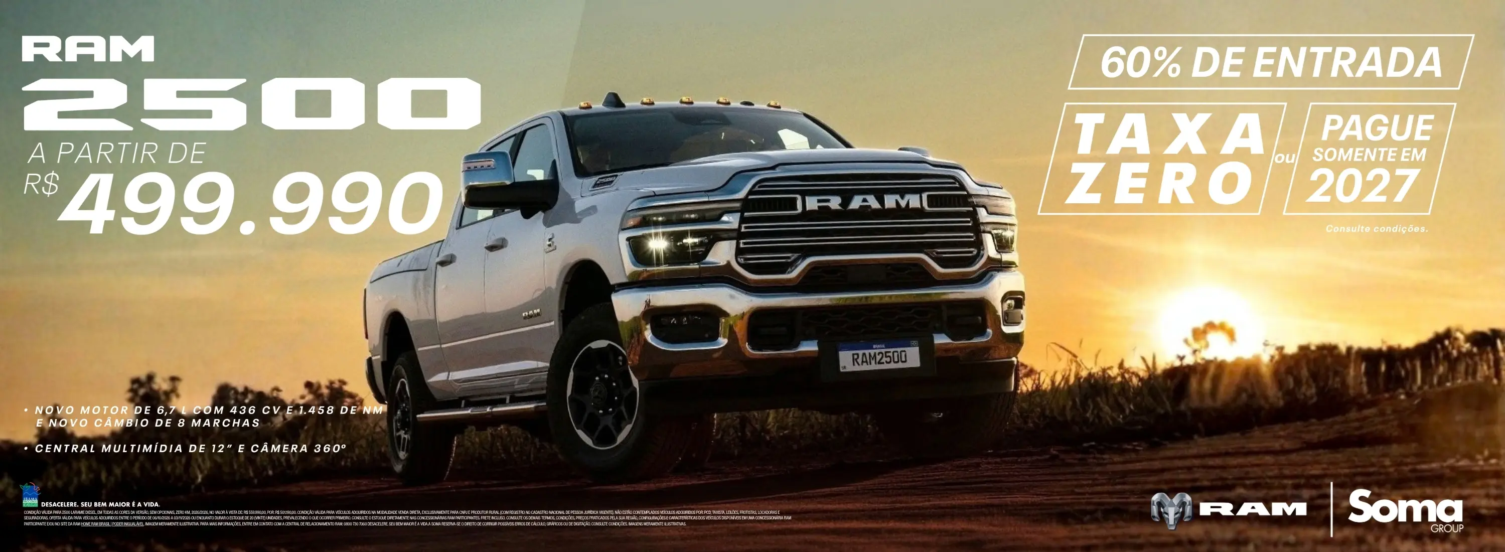 RAM 2500 - OUTUBRO 2026