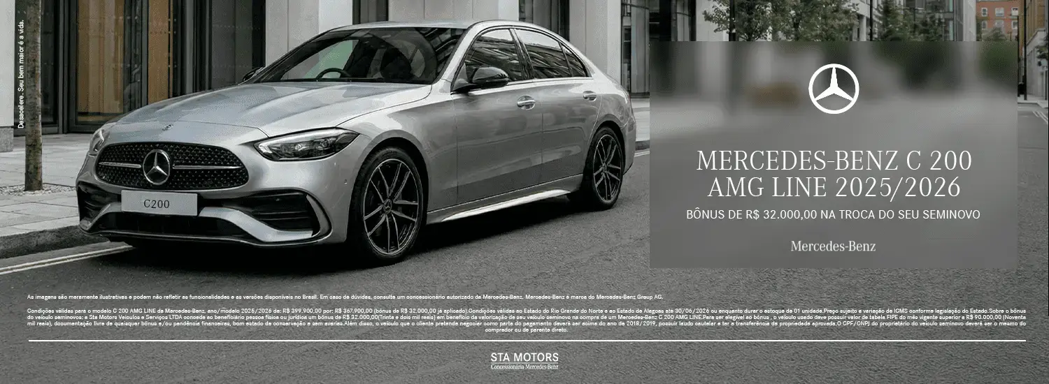 MERCEDES-BENZ C 200 AMG LINE 2025-2026