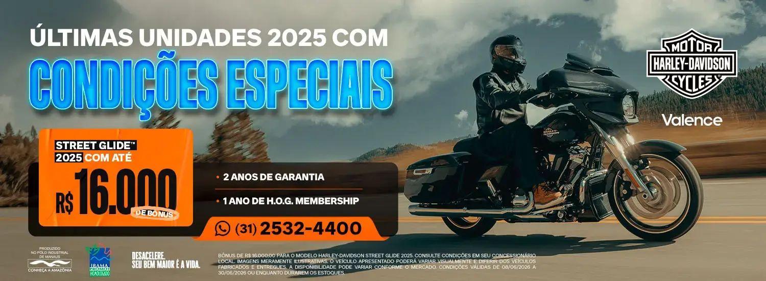OFERTA STREET GLIDE JUNHO/26