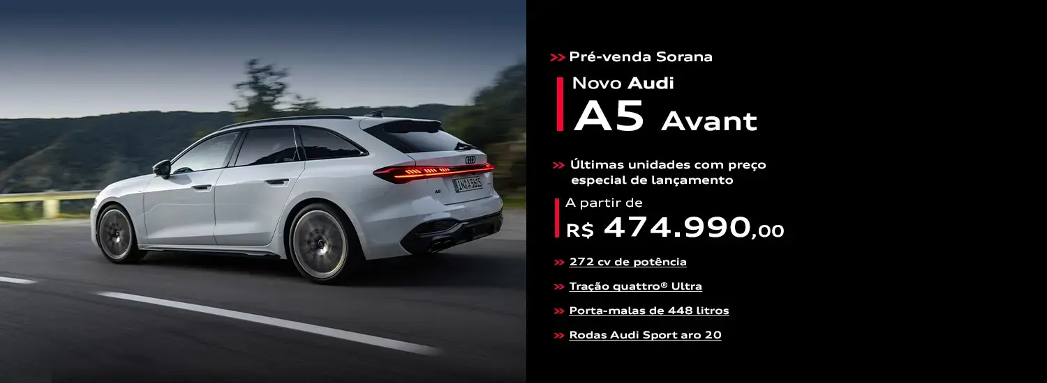 Audi Center Pinheiros - Audi A5 Avant 2026