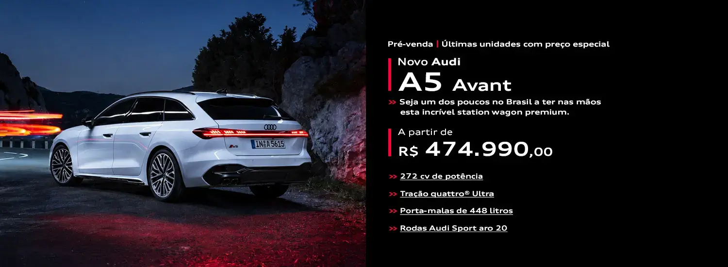 Audi Center Pinheiros - Audi A5 Avant 2026