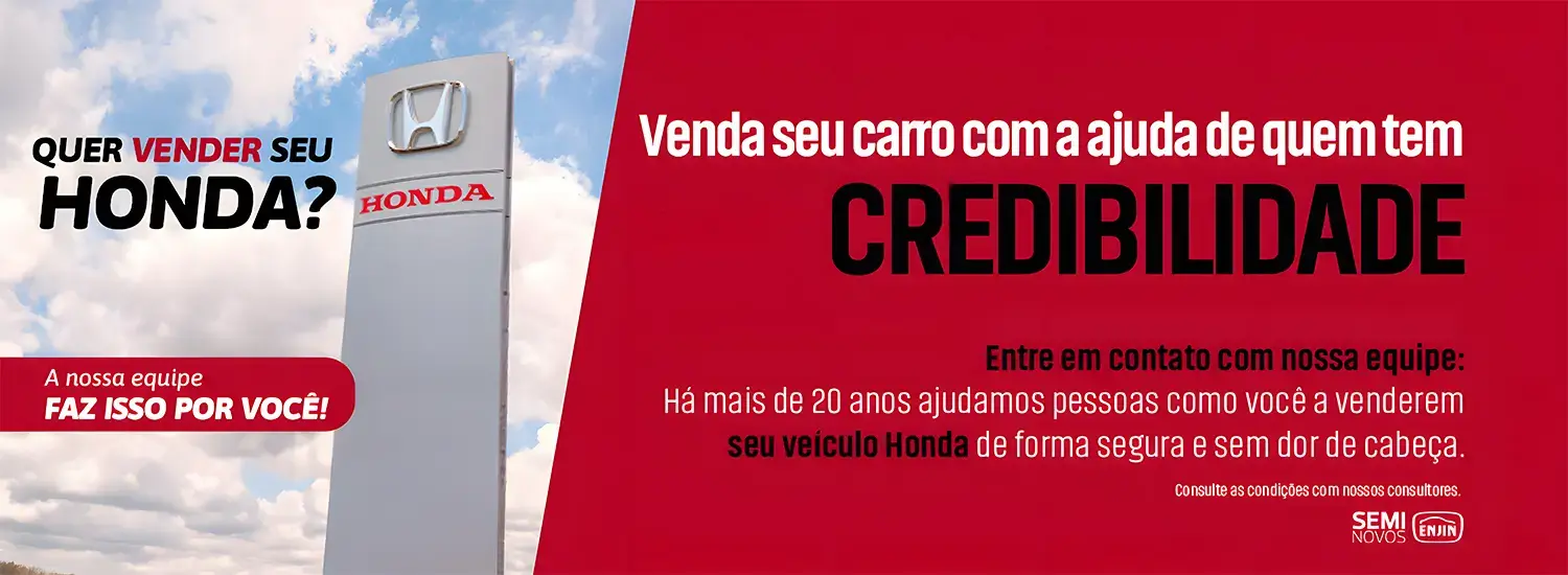 QUER VENDER SEU HONDA
