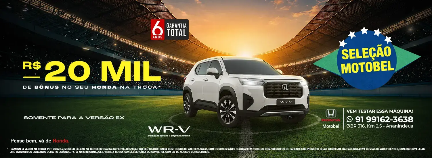 WR-V JUNHO 2026