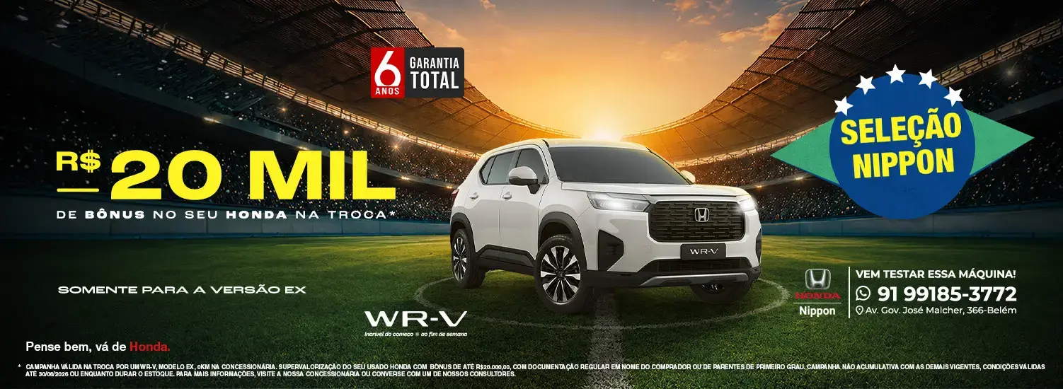 WR-V JUNHO 2026