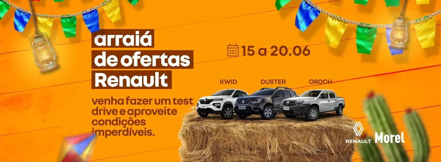 Arraiá De Ofertas Renault 