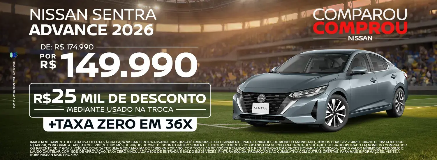 sentra adv junho 2026 