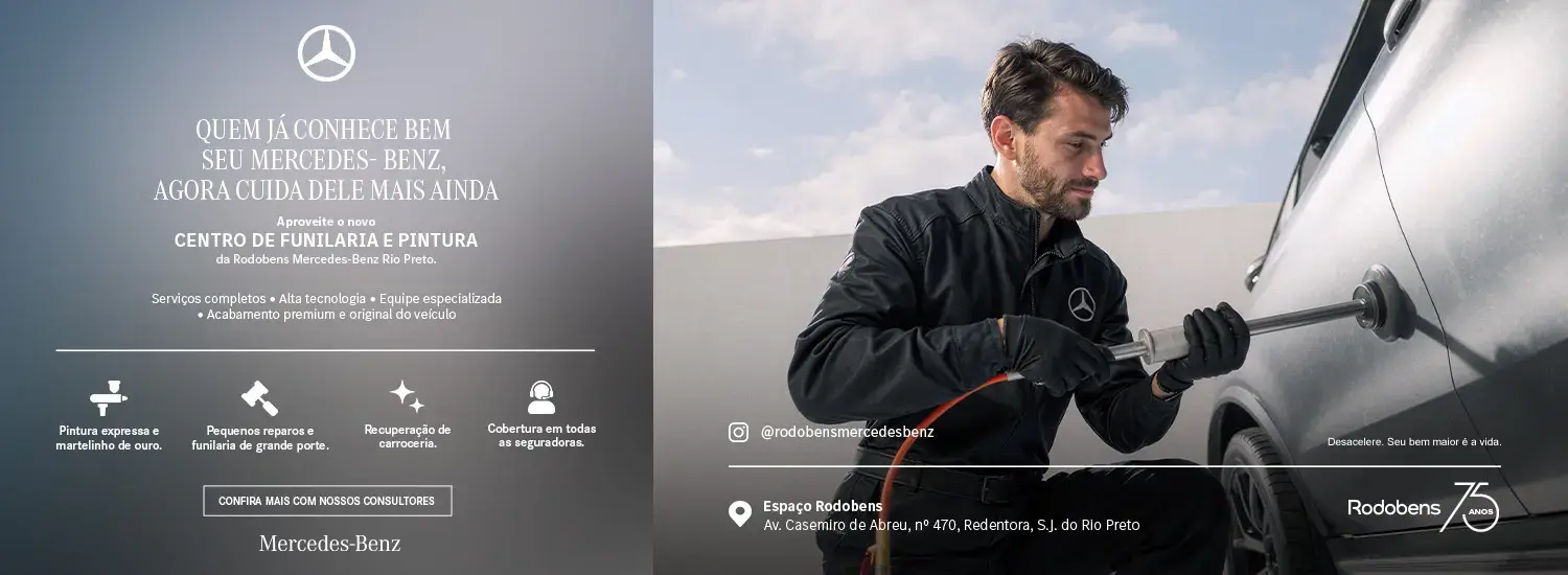 Quem já conhece bem seu Mercedes-Benz, agora cuida dele ainda mais