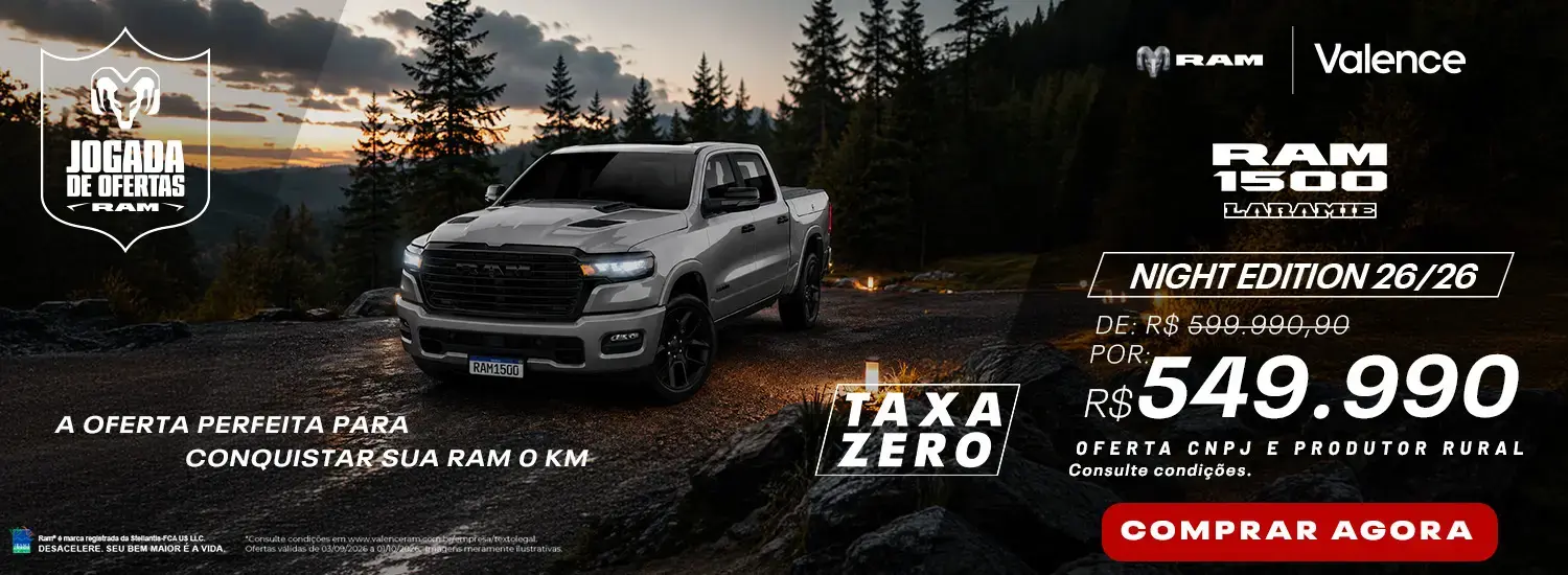 RAM 1500 LARAMIE NIGHT EDITION SETEMBRO 2026