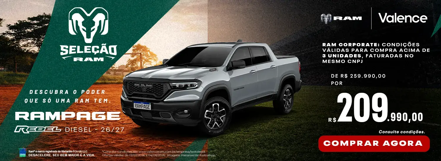 RAM CORPORATE RAMPAGE REBEL DIESEL JULHO 