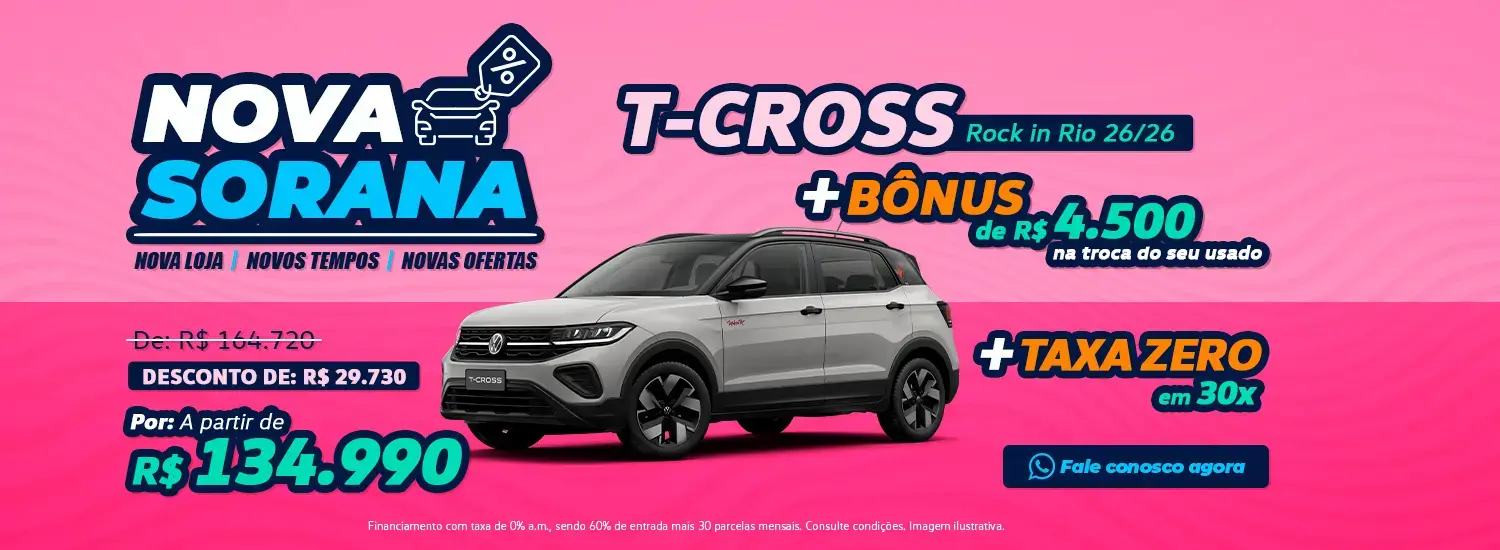 T-Cross 200 TSI Rock In Rio