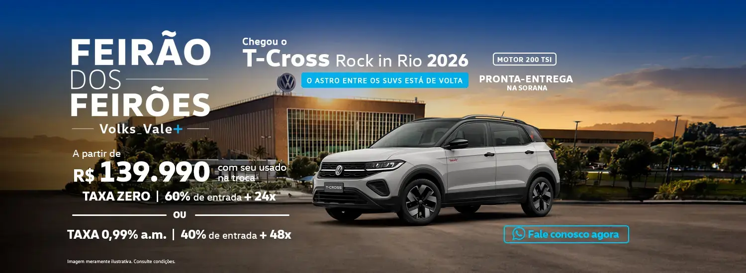 T-Cross 200 TSI Rock In Rio