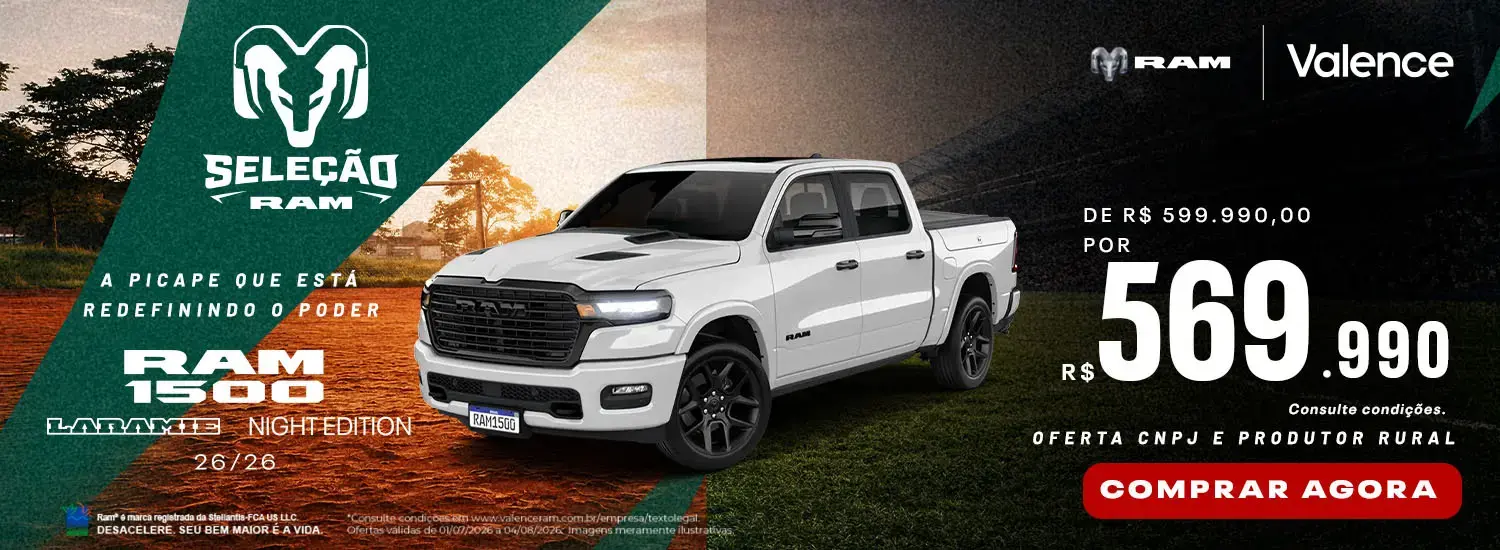 RAM 1500 LARAMIE NIGHT EDITION JULHO 