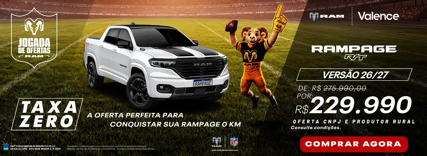 RAMPAGE RT AGOSTO 2026 
