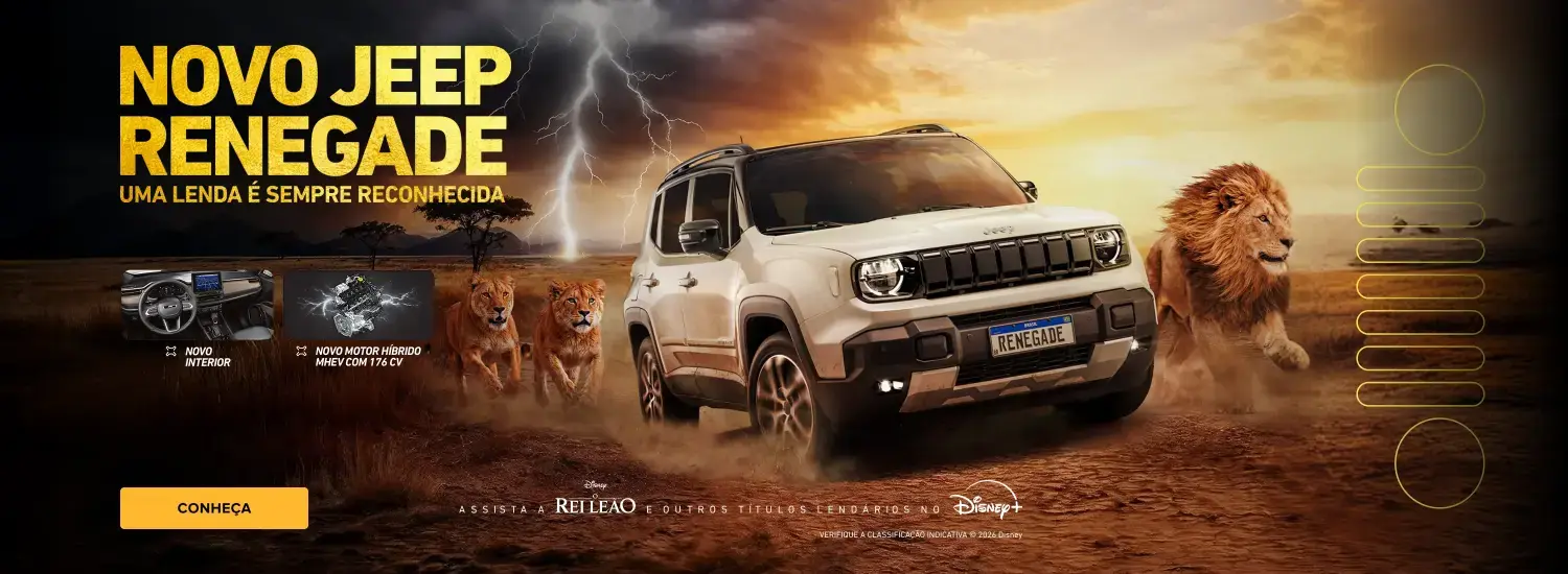 Novo Jeep Renegade Atemporal