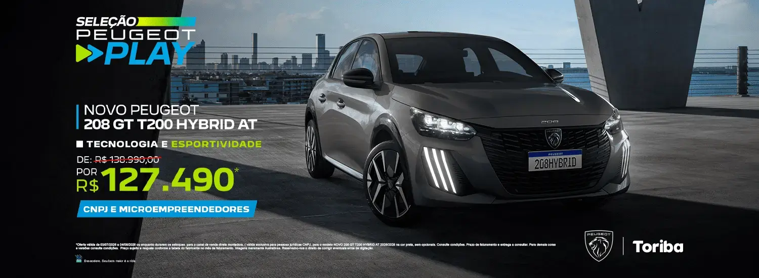 208 GT Hybrid - Julho