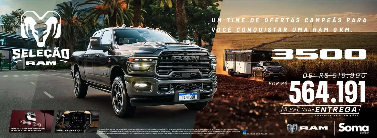 SELEÇÃO RAM - 3500 - JULHO