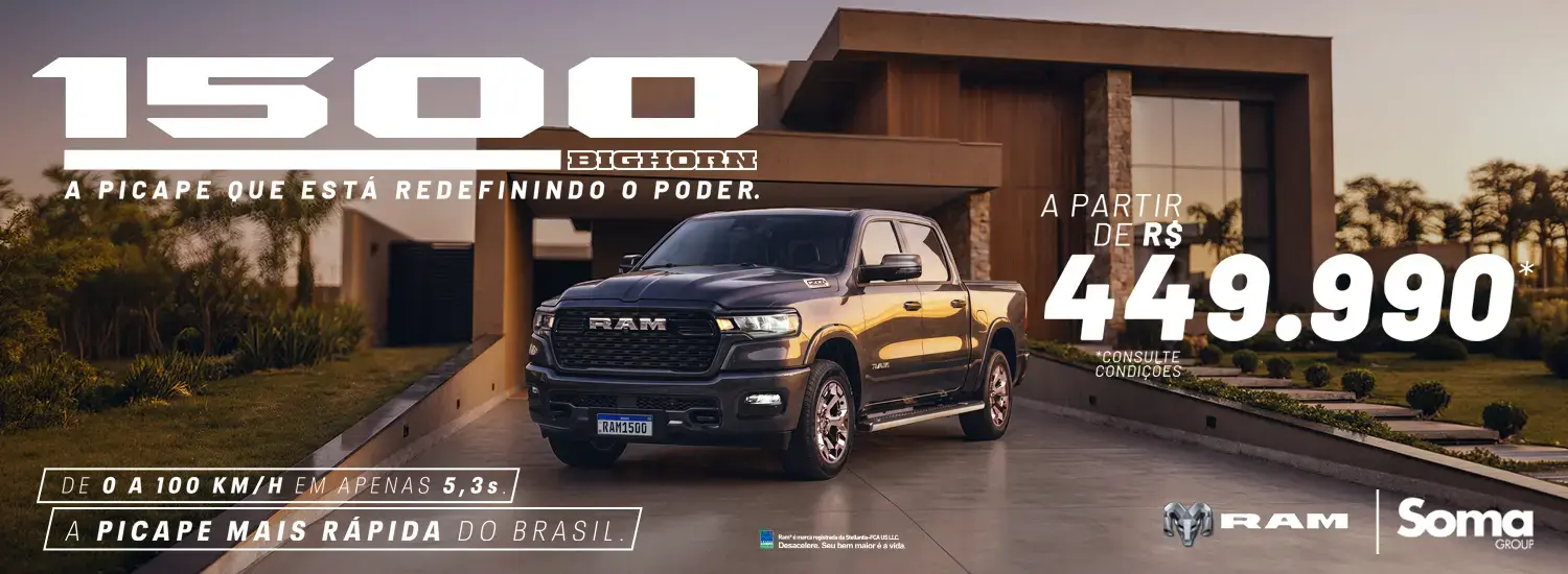 JOGADA DE OFERTAS - RAM 1500 - AGOSTO