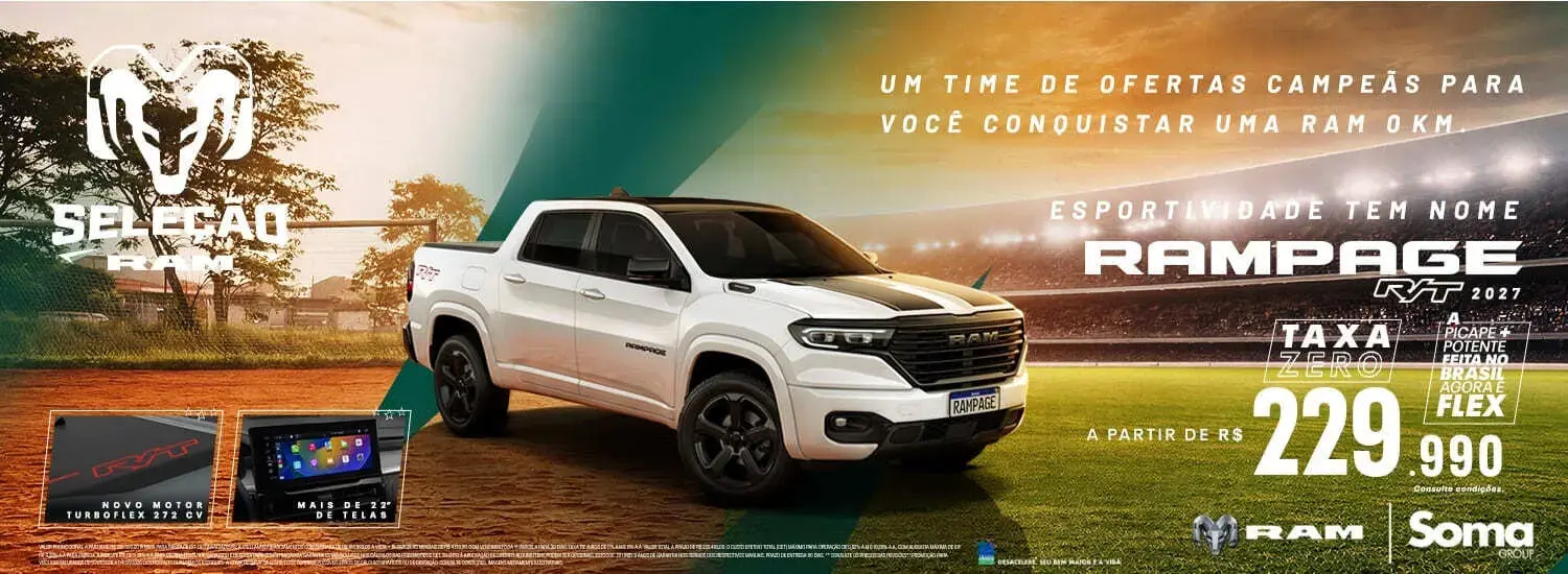 SELEÇÃO RAM - RAMPAGE RT - JULHO