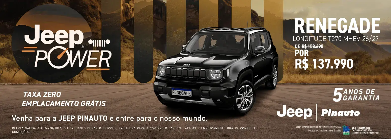 RENEGADE LONGITUDE JEEP POWER