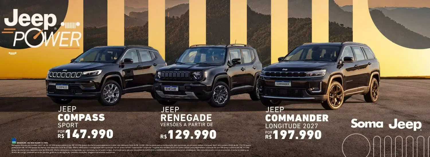 JEEP POWER - MODELOS - JULHO
