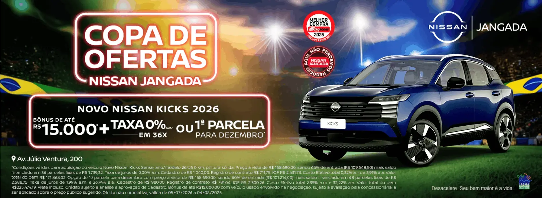 VAR JUL - KICKS BONUS