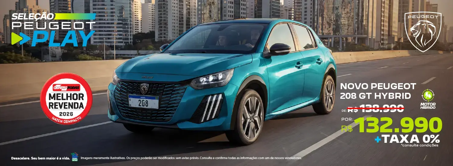 208 Seleção Peugeot Play JUL