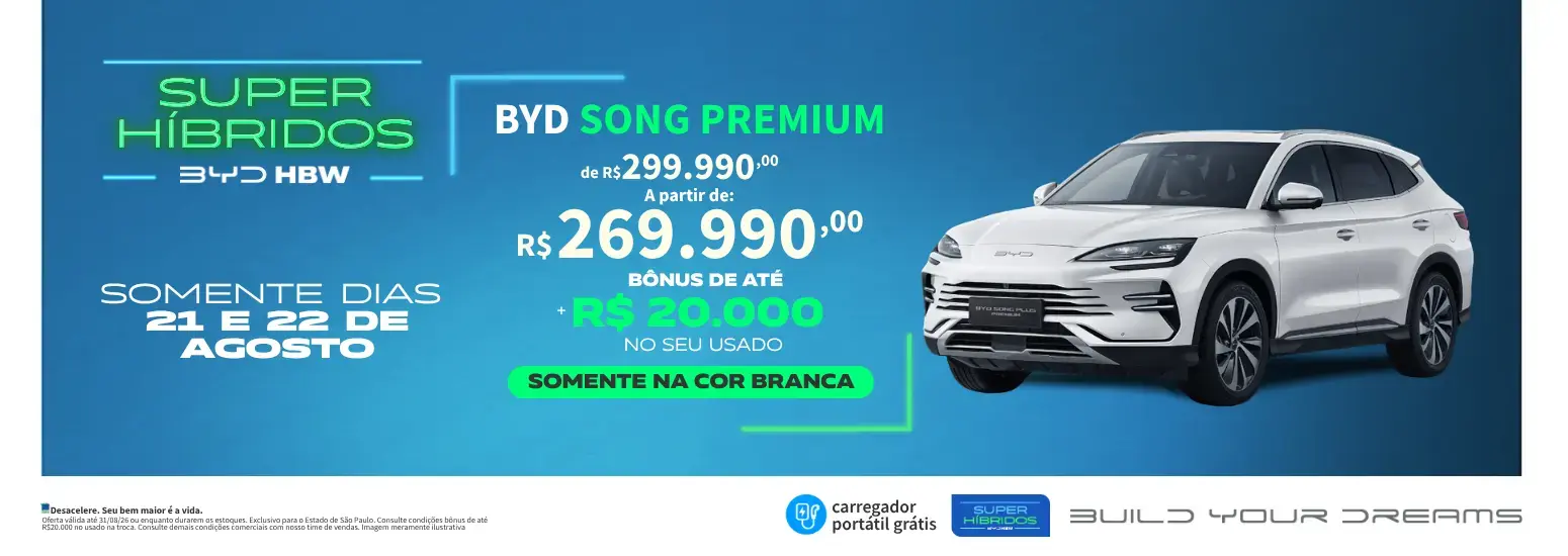 OFERTA SUPER HIBRIDO SONG PREMIUM