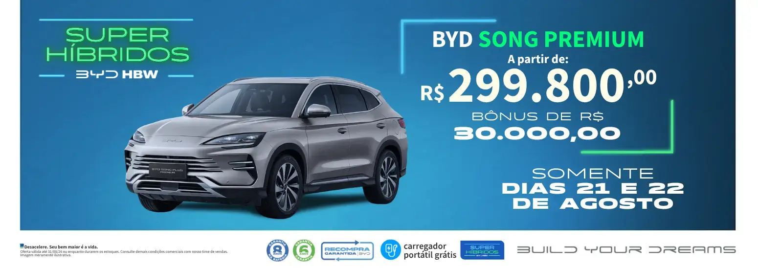 OFERTA SUPER HIBRIDO SONG PREMIUM