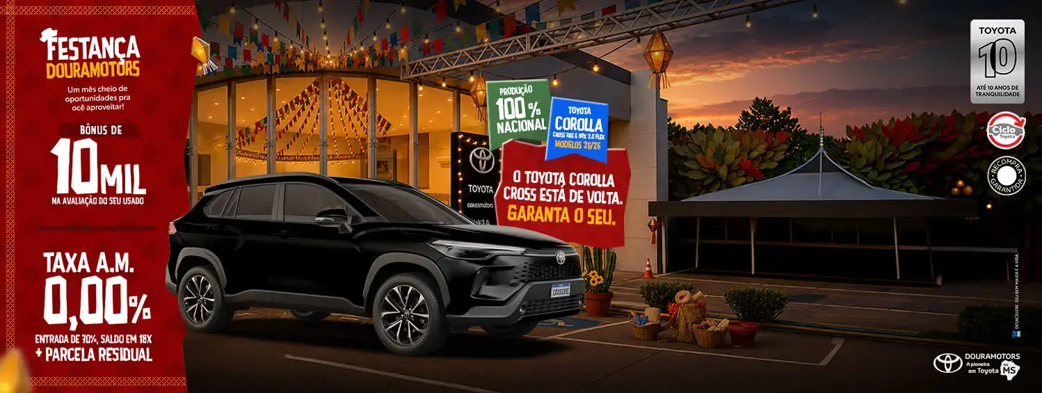 COROLLA CROSS XRE JULHO 26
