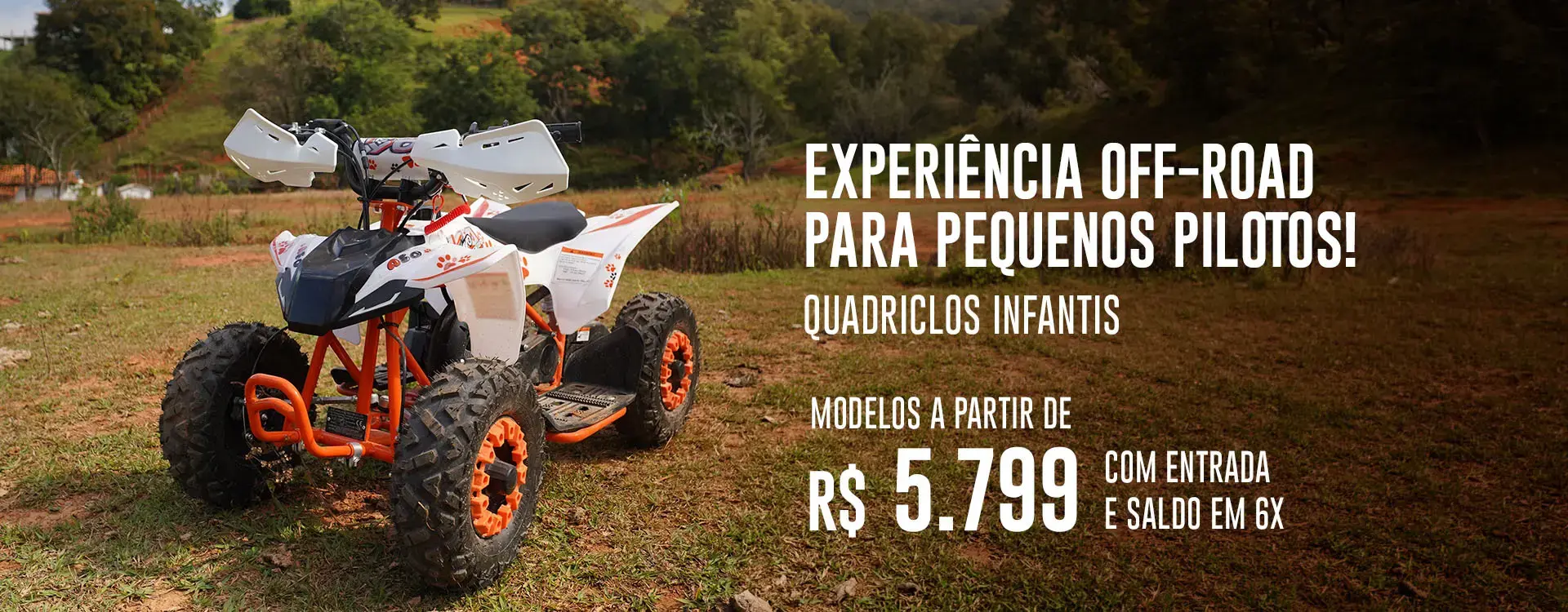 Quadriclo Infantil Julho