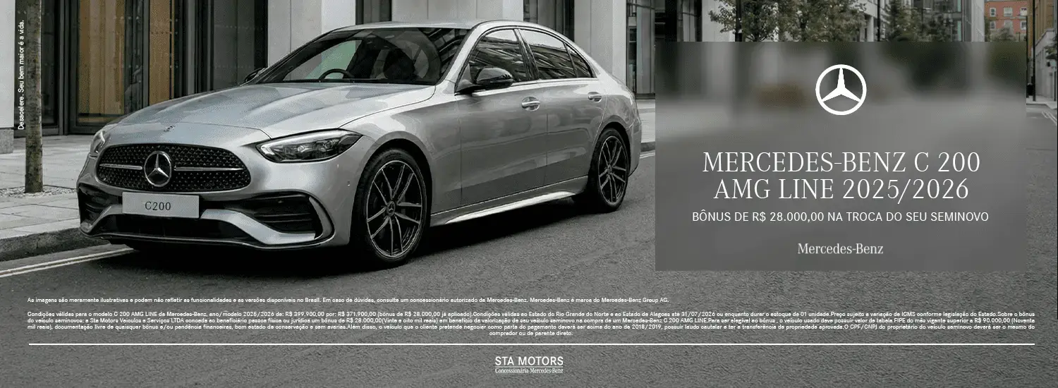 MERCEDES-BENZ C 200 AMG LINE 2025-2026