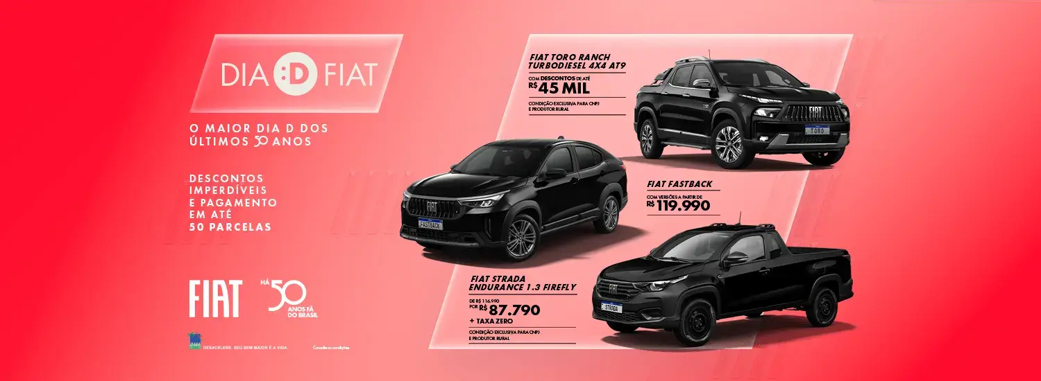 249 DDM Varejo Fiat Dia D 50 anos