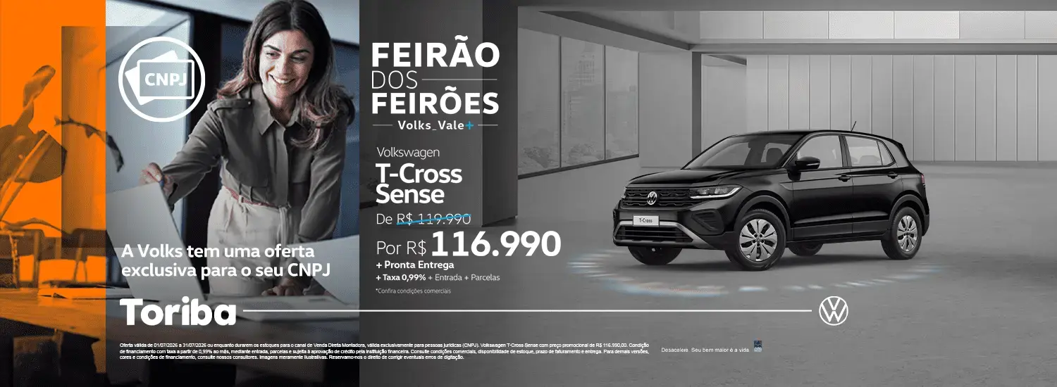 Oferta 5 - T-Cross Sense CNPJ - Julho
